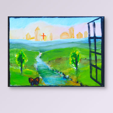 Color Study for Sweet Beulah Land - Original Canvas Painting